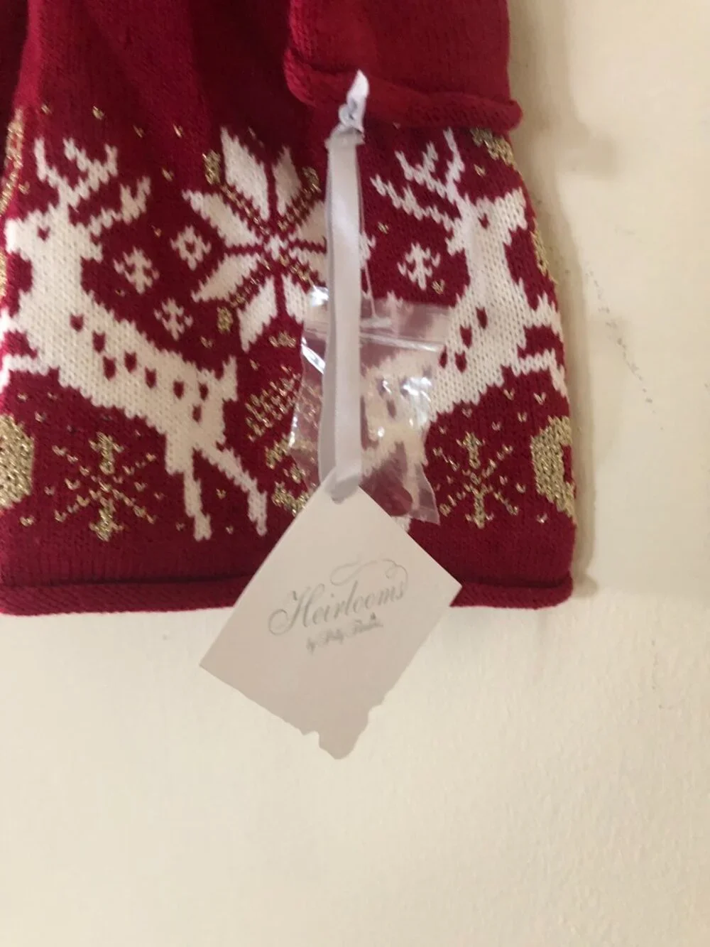 Hairlooms Long Sleeve Christmas Dress, Holiday Season knit Dress